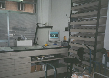 The old headquarters in in via Molfino - Genoa, 1998