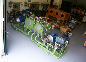 Hydraulic Power Unit ST 12-28 -  charging/siscarging machines for melting furnaces
